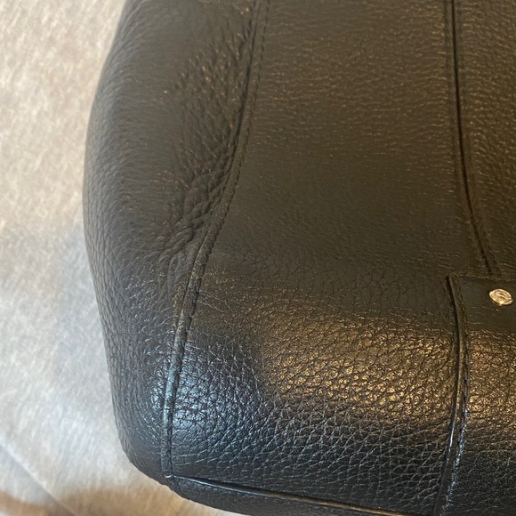 Kate Spade Black Pebbled Leather Tote - Picture 10 of 12